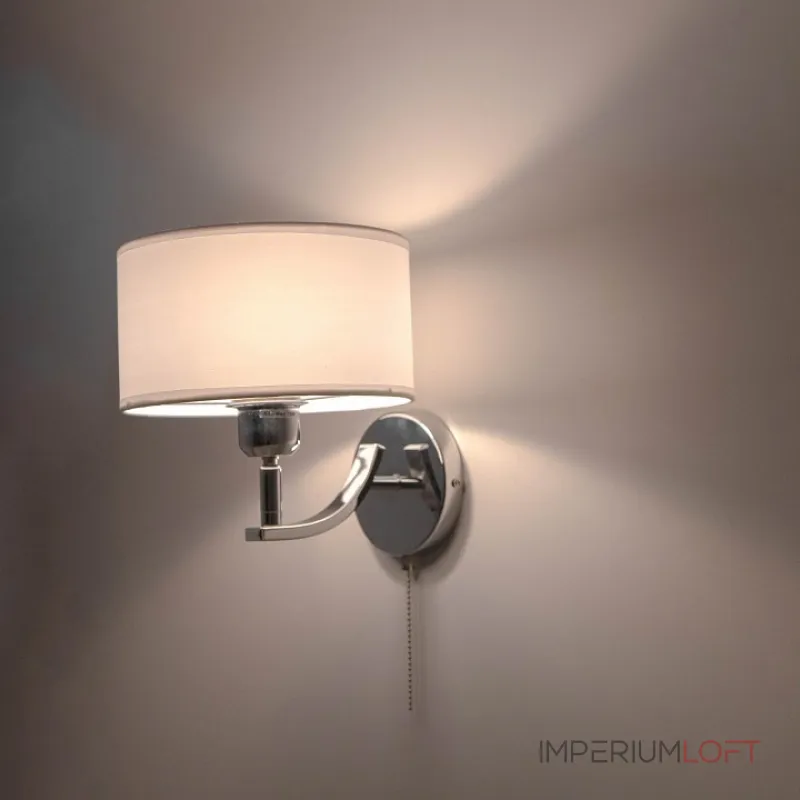Бра Citilux Эвита CL466310 Цвет плафонов белый Цвет арматуры хром Бра Citilux Эвита CL466310 Цвет плафонов белый Цвет арматуры хром