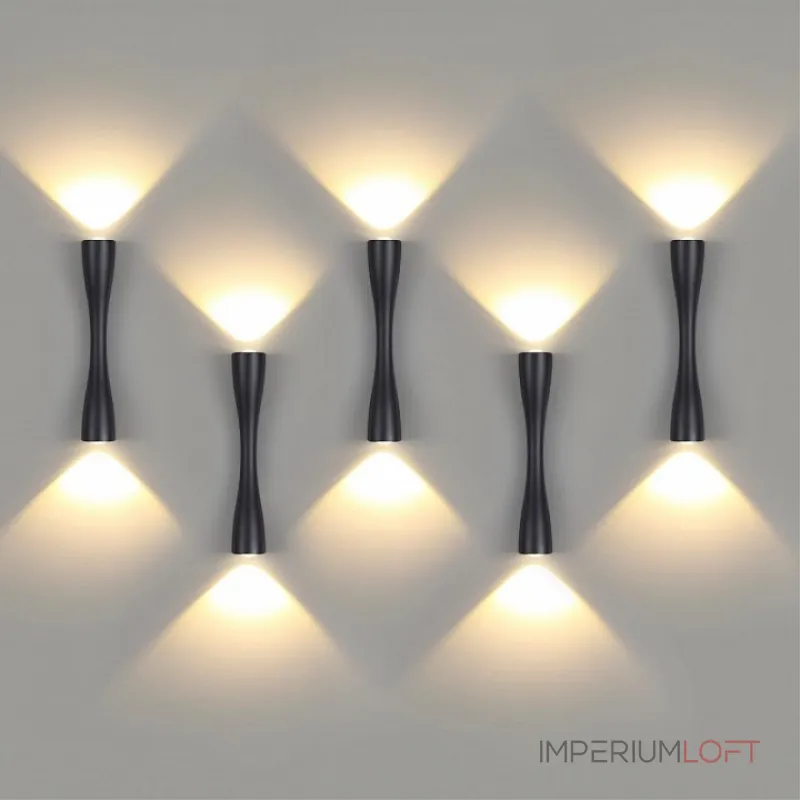 Бра Odeon Light Anika 4291/10WL Цвет плафонов черный Бра Odeon Light Anika 4291/10WL Цвет плафонов черный