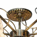 Потолочная люстра TopLight Delia TL1195X-08AB Цвет арматуры бронза Цвет плафонов прозрачный от ImperiumLoft