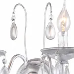 Бра Rivoli Argento A2 SL Б0038407 Цвет арматуры серебро Цвет плафонов серебро