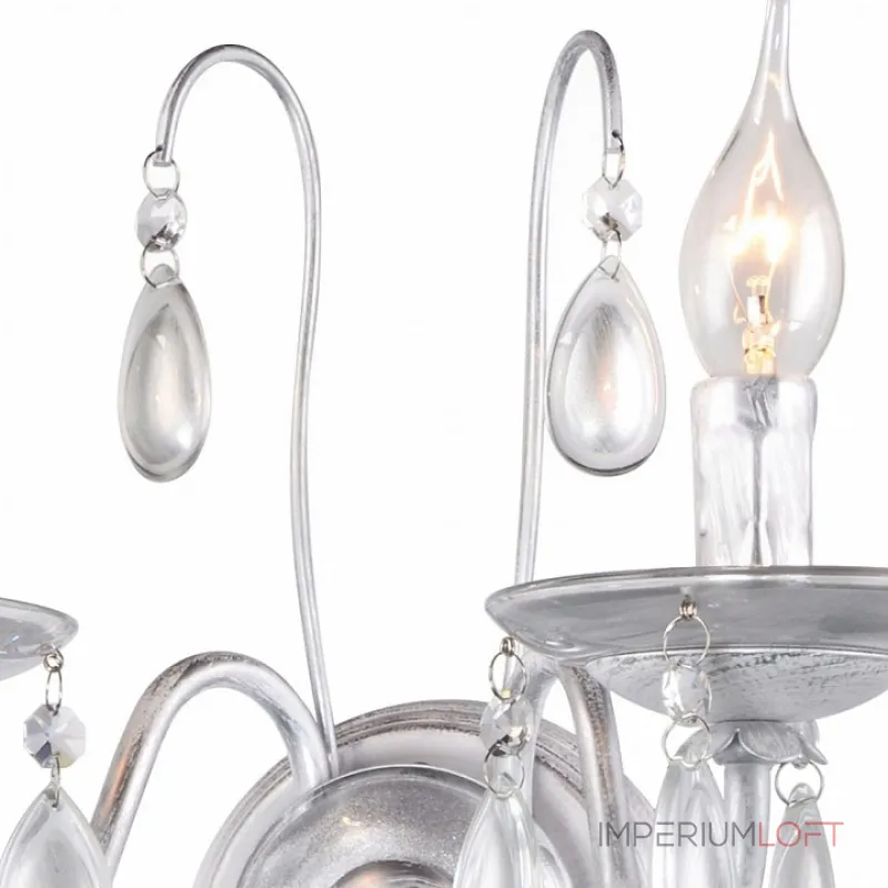 Бра Rivoli Argento A2 SL Б0038407 Цвет арматуры серебро Цвет плафонов серебро Бра Rivoli Argento A2 SL Б0038407 Цвет арматуры серебро Цвет плафонов серебро