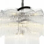 Подвесная люстра Stilfort Seauty 2121/09/12P Цвет плафонов прозрачный Цвет арматуры хром