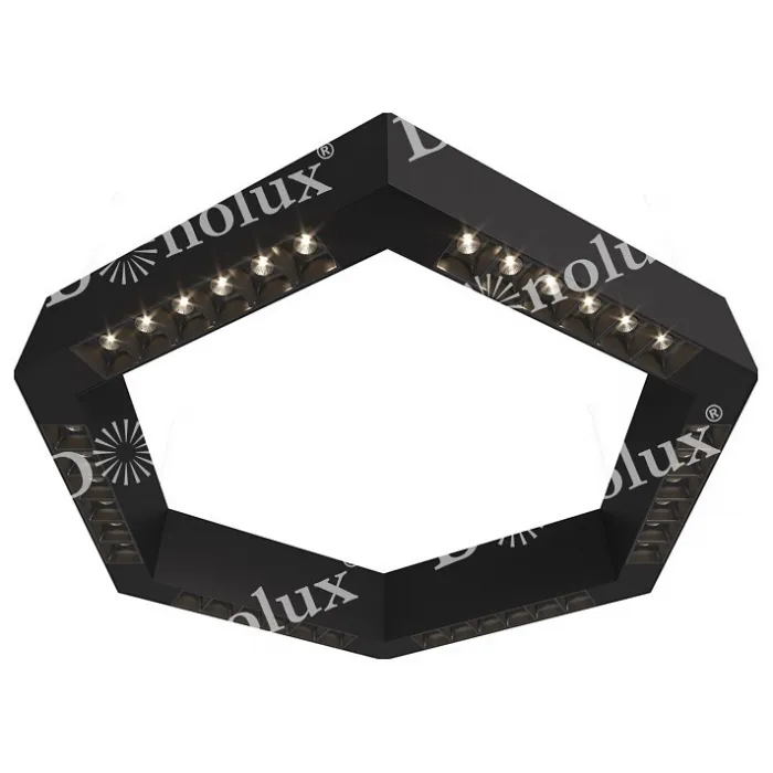 Накладной светильник Donolux DL18515 DL18515С111B36.48.500BB Цвет арматуры черный Цвет плафонов черный от ImperiumLoft