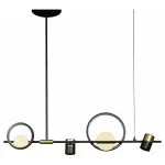 Светильник на штанге Loft it Saturn 10094/900 Цвет арматуры Черный Цвет плафонов Черный от ImperiumLoft