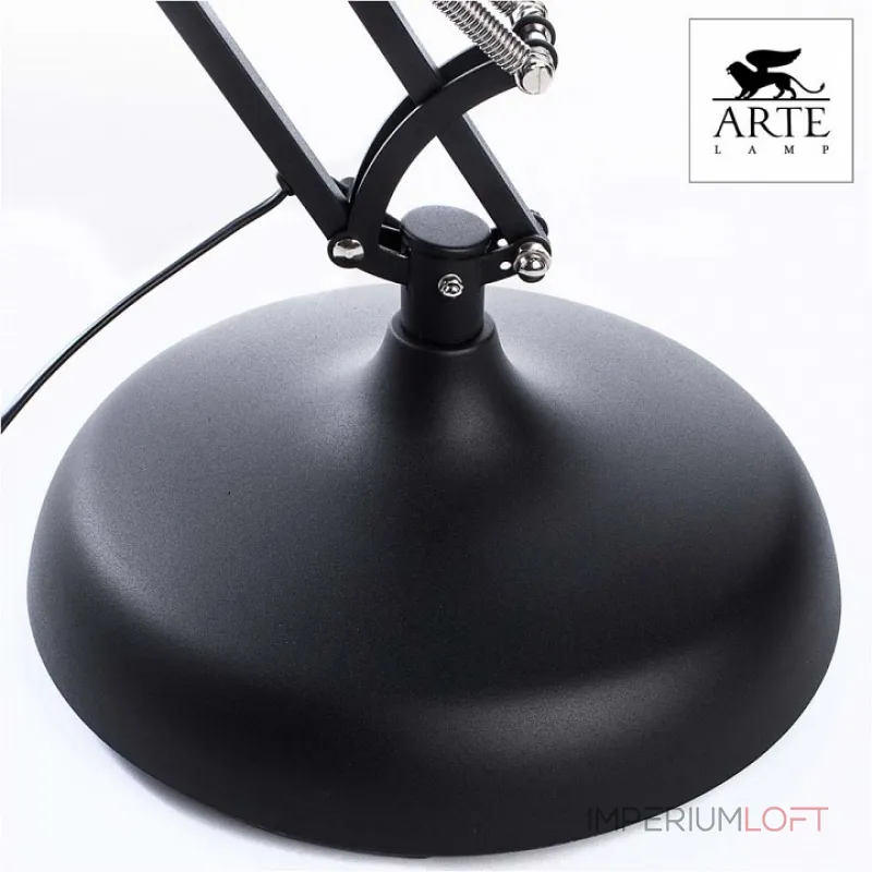 Торшер Arte Lamp Goliath A2487PN-1BK Цвет арматуры черный Цвет плафонов черный от ImperiumLoft Торшер Arte Lamp Goliath A2487PN-1BK Цвет арматуры черный Цвет плафонов черный от ImperiumLoft