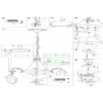 Подвесная люстра Eglo ПРОМО Imperial 82742 Цвет арматуры коричневый от ImperiumLoft