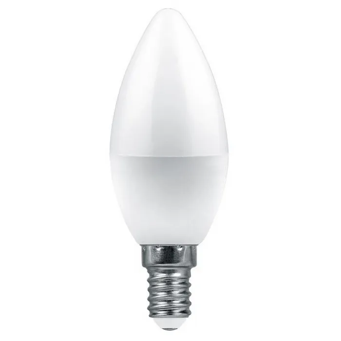 Лампа светодиодная Feron LB-1309 E14 9Вт 4000K 38060 Цвет арматуры хром Цвет плафонов хром от ImperiumLoft
