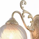 Бра Arte Lamp 7062 A7062AP-1WG Цвет арматуры золото Цвет плафонов прозрачный