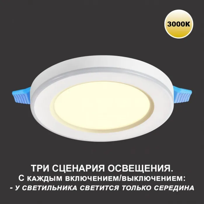 Встраиваемый светильник Novotech Span 359020 от ImperiumLoft