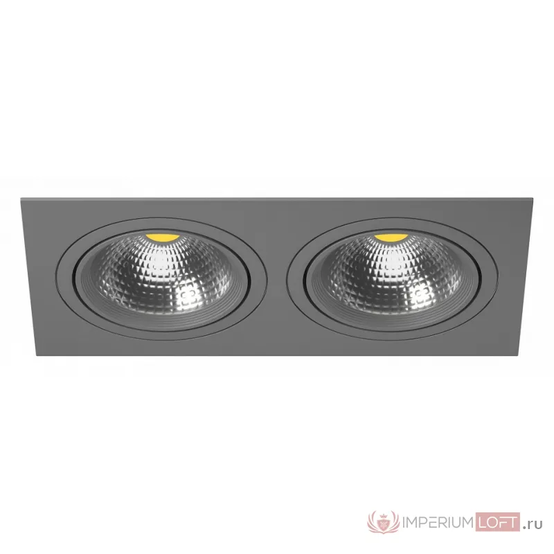 Встраиваемый светильник Lightstar Intero 111 i8290909 Цвет арматуры серый от ImperiumLoft