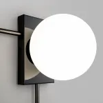 Бра Eurosvet Fredo 40033/1 черный жемчуг от ImperiumLoft
