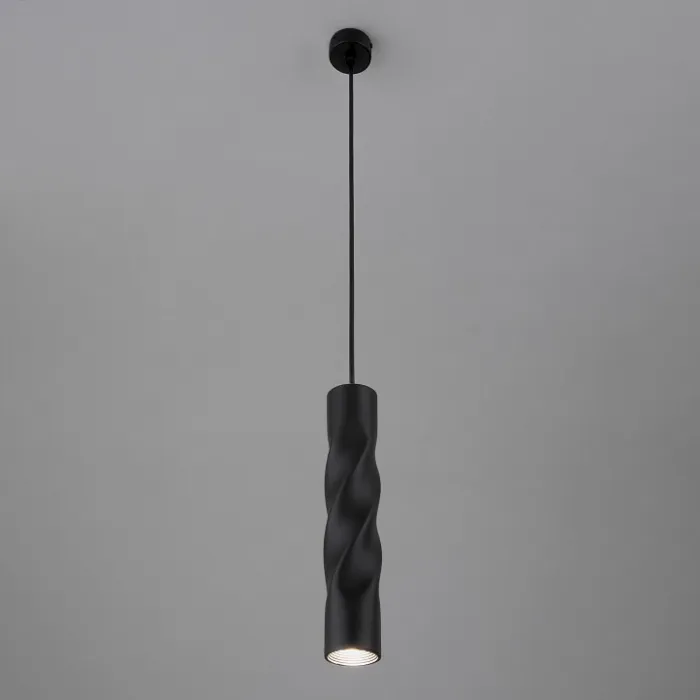 Подвесной светильник Eurosvet Scroll 50136/1 LED черный 5W от ImperiumLoft