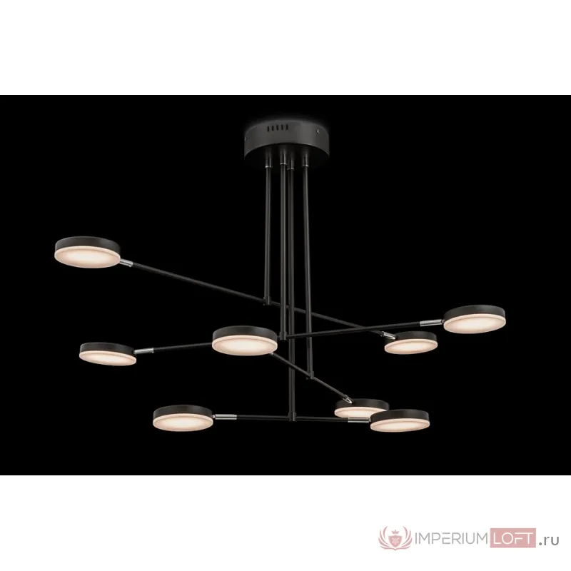 Люстра на штанге Maytoni Fad MOD070PL-L48B3K Цвет арматуры черный Цвет плафонов белый от ImperiumLoft