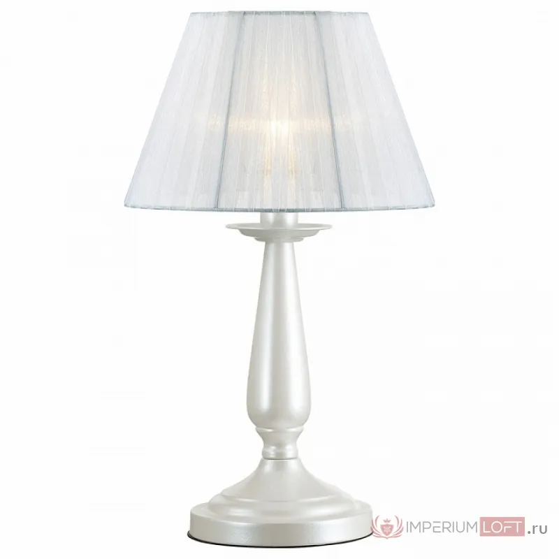Настольная лампа декоративная Lumion Hayley 3712/1T Цвет арматуры белый Цвет плафонов белый от ImperiumLoft