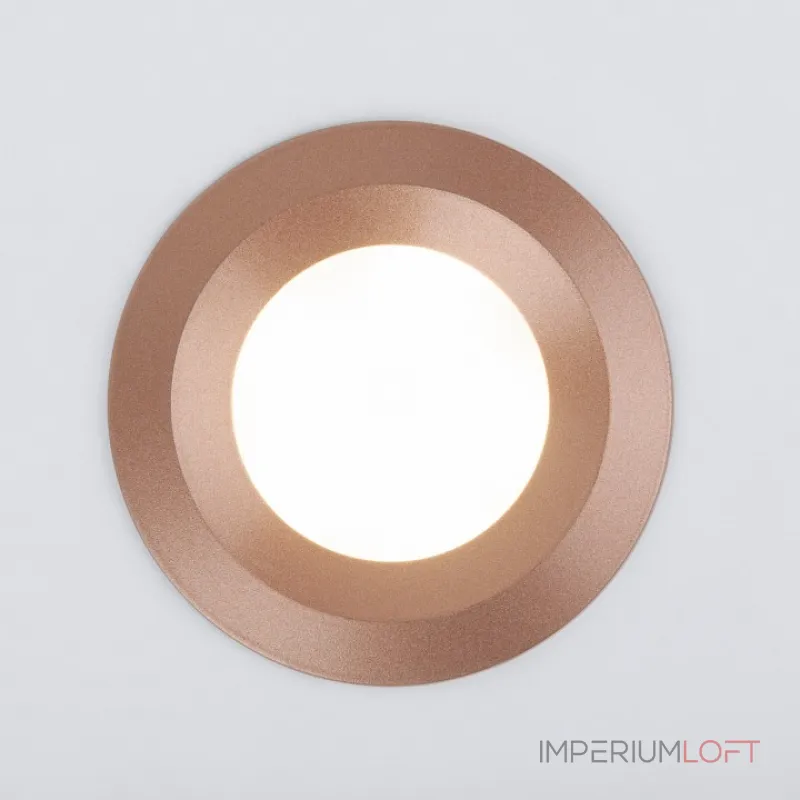 Встраиваемый светильник Elektrostandard 110 a053333 Цвет арматуры золото от ImperiumLoft