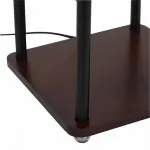 Торшеры с полкой ST-Luce Menola SLE302.405.01 Цвет арматуры коричневый Цвет плафонов кремовый от ImperiumLoft