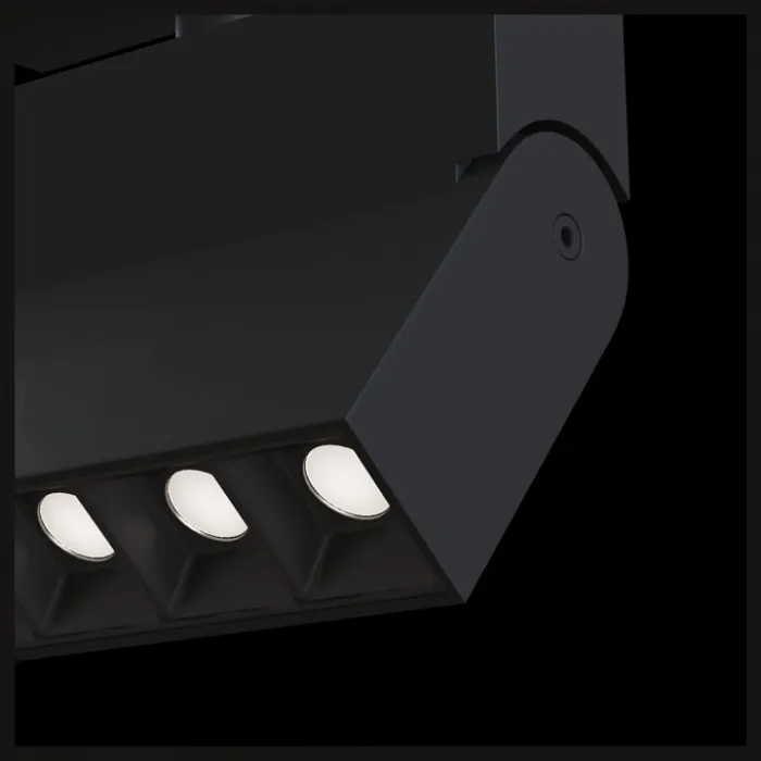 Светильник на штанге Maytoni Track lamps TR015-2-10W4K-B Цвет арматуры черный Цвет плафонов черный от ImperiumLoft