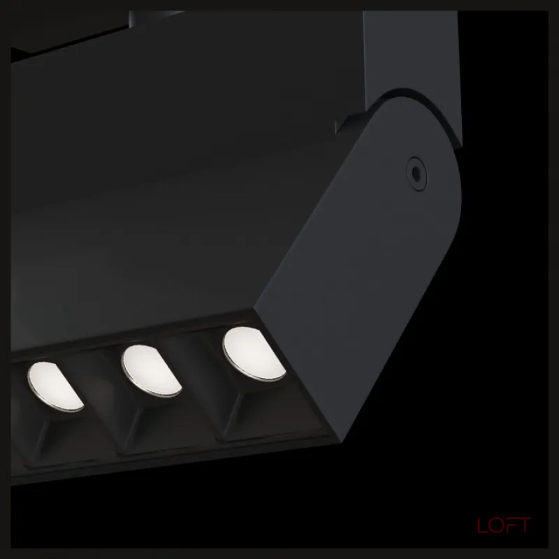 Светильник на штанге Maytoni Track lamps TR015-2-10W4K-B Цвет арматуры черный Цвет плафонов черный
