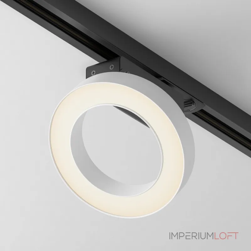 Трековый светильник Maytoni Rim TR044-1-12W3K-W Трековый светильник Maytoni Rim TR044-1-12W3K-W