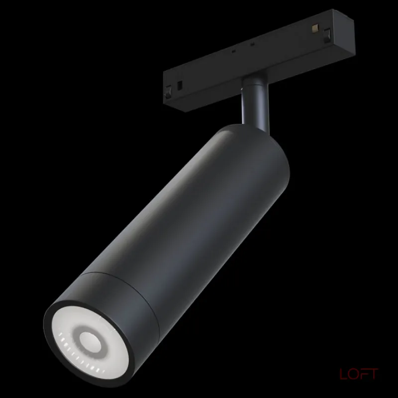 Светильник на штанге Maytoni Track lamps TR019-2-7W4K-B Цвет арматуры черный Цвет плафонов черный Светильник на штанге Maytoni Track lamps TR019-2-7W4K-B Цвет арматуры черный Цвет плафонов черный