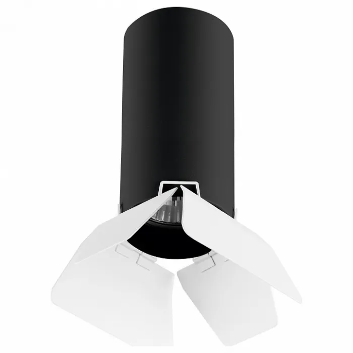 Накладной светильник Lightstar Rullo 3 R487436 Цвет плафонов черно-белый от ImperiumLoft