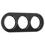 Рамка на 3 поста Werkel черный W0035108