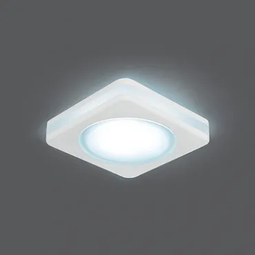 Встраиваемый светильник Gauss Backlight 10 BL101 Цвет арматуры белый Цвет плафонов белый