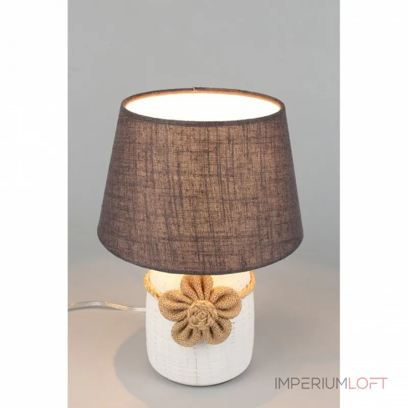 Настольная лампа декоративная Omnilux Orria OML-16904-01 Цвет плафонов коричневый от ImperiumLoft Настольная лампа декоративная Omnilux Orria OML-16904-01 Цвет плафонов коричневый от ImperiumLoft