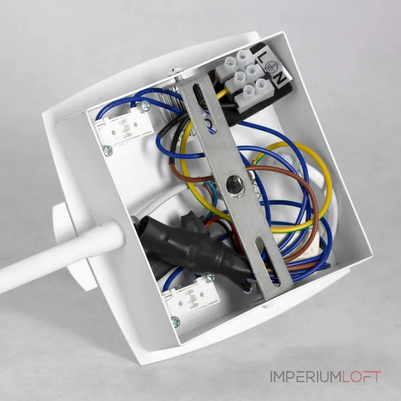 Бра Lussole Cozy LSP-8234V Цвет арматуры белый Цвет плафонов белый от ImperiumLoft Бра Lussole Cozy LSP-8234V Цвет арматуры белый Цвет плафонов белый от ImperiumLoft