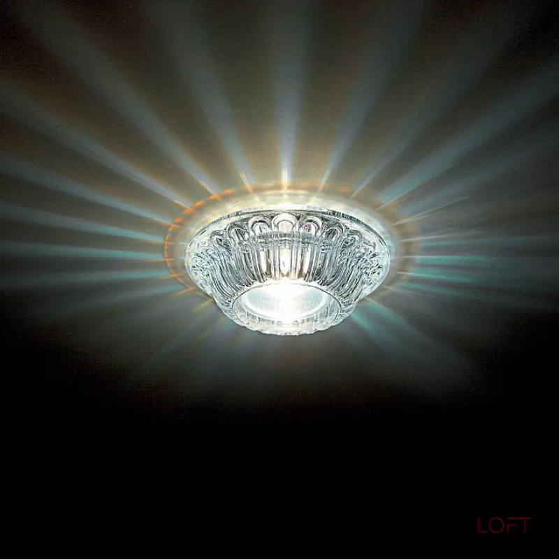 Встраиваемый светильник Lightstar Torcea 006332 Цвет арматуры хром Цвет плафонов прозрачный
