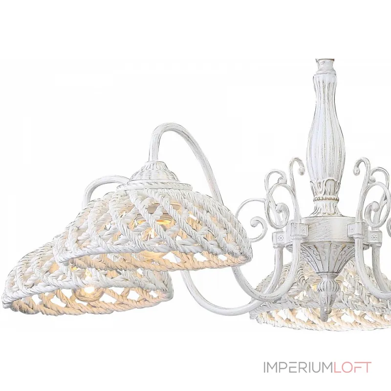 Подвесная люстра Arte Lamp Twisted A5358LM-5WG Подвесная люстра Arte Lamp Twisted A5358LM-5WG