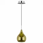 Подвесной светильник Lightstar Pentola 803038 Цвет арматуры хром Цвет плафонов зеленый от ImperiumLoft