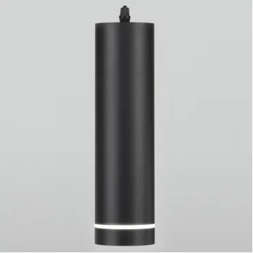 Подвесной светильник Eurosvet Topper 50163/1 LED черный Цвет арматуры черный Цвет плафонов черный от ImperiumLoft