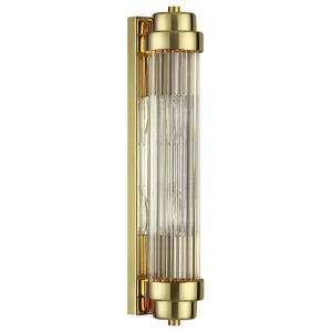 Бра Odeon Light Lordi 4822/2W Цвет плафонов прозрачный Цвет арматуры золото