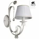 Бра Arte Lamp Borgia A8100AP-1WG Цвет арматуры золото Цвет плафонов белый от ImperiumLoft