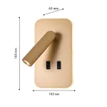 Настенный светильник Favourite Bedside 4498-2W от ImperiumLoft