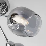 Потолочная люстра Eurosvet Marci 30164/5 хром Цвет арматуры хром Цвет плафонов серый от ImperiumLoft