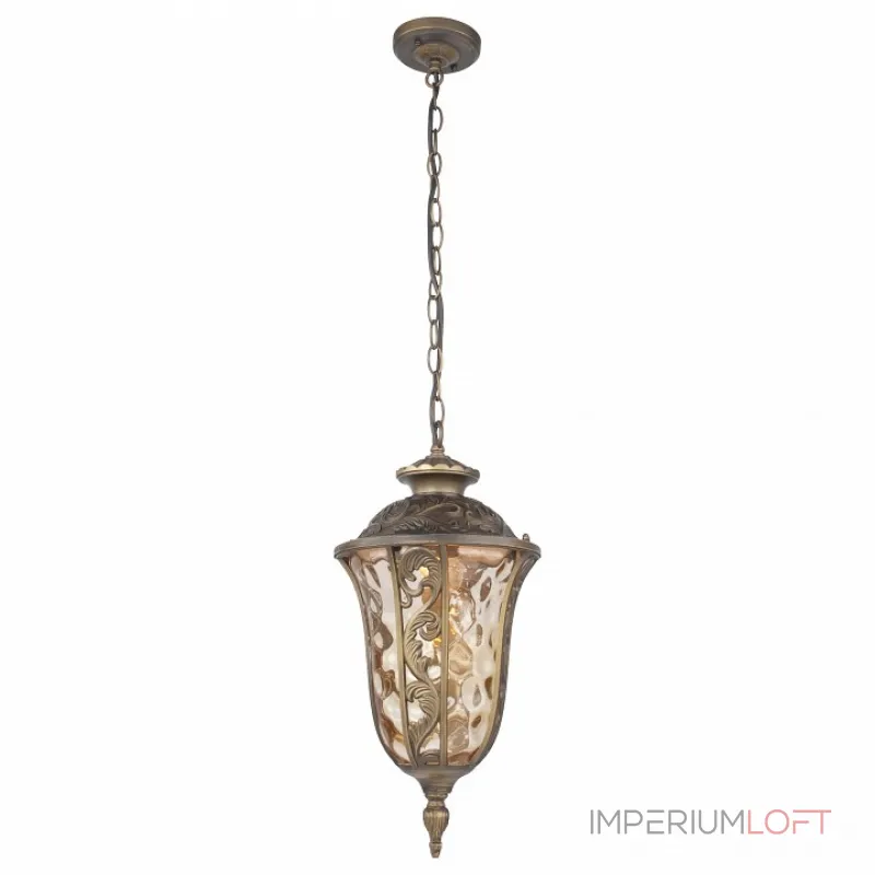 Подвесной светильник Favourite Luxus 1495-1P Цвет арматуры золото Цвет плафонов янтарный от ImperiumLoft