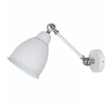 Бра Arte Lamp Braccio A2054AP-1WH Цвет арматуры белый Цвет плафонов белый