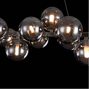 Подвесная люстра Maytoni Dallas MOD547PL-25CH Цвет арматуры хром Цвет плафонов серый от ImperiumLoft