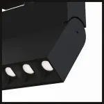Светильник на штанге Maytoni Track lamps TR015-2-10W4K-B Цвет арматуры черный Цвет плафонов черный от ImperiumLoft