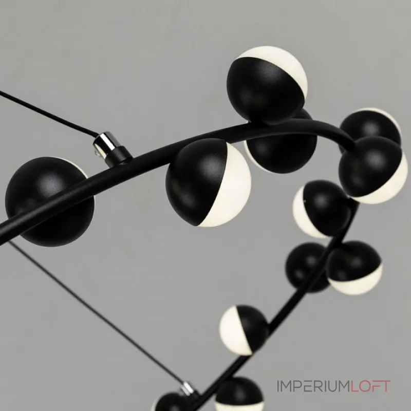 Подвесная люстра Arte Lamp Dexter A3619SP-30BK Подвесная люстра Arte Lamp Dexter A3619SP-30BK