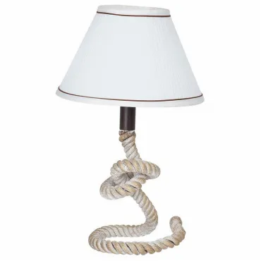 Настольная лампа декоративная Vitaluce V4302 V4302/1L Цвет арматуры коричневый Цвет плафонов белый