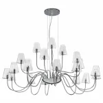 Подвесная люстра Lightstar Diafano 758214 Цвет арматуры хром Цвет плафонов прозрачный от ImperiumLoft