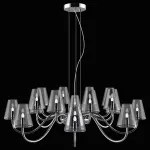 Подвесная люстра Lightstar Diafano 758164 Цвет арматуры хром Цвет плафонов прозрачный от ImperiumLoft