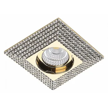 Встраиваемый светильник Azzardo Piramide XL AZ1462 Цвет арматуры золото Цвет плафонов золото от ImperiumLoft