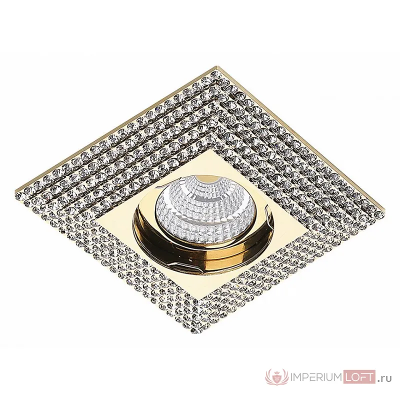 Встраиваемый светильник Azzardo Piramide XL AZ1462 Цвет арматуры золото Цвет плафонов золото от ImperiumLoft