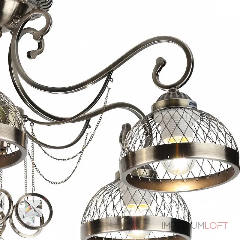 Потолочная люстра Rivoli Cofanetto S5 AB Б0037727 