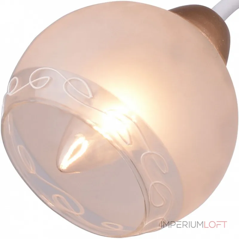 Бра TopLight Melissa TL3790B-01WH Цвет арматуры желтый Цвет плафонов белый