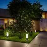 Наземный низкий светильник Elektrostandard 1536 a052859 Цвет плафонов белый от ImperiumLoft